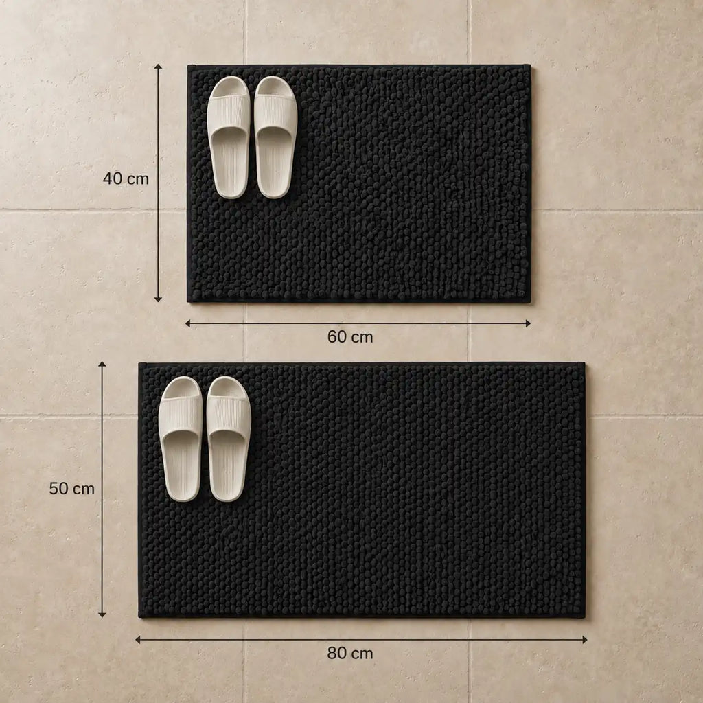 Tapis de bain chenille rectangle