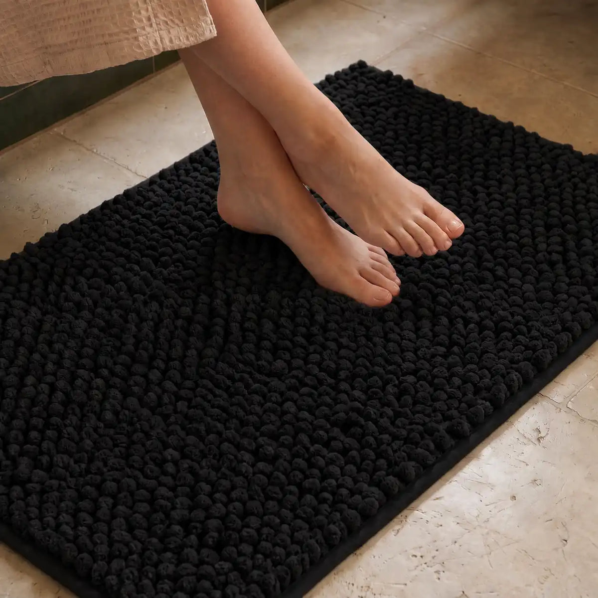 Tapis de bain chenille rectangle