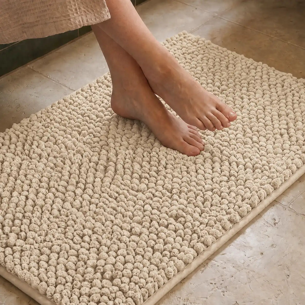 Tapis de bain chenille rectangle