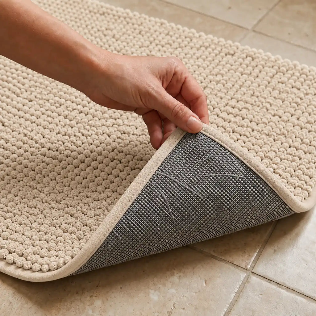 Tapis de bain chenille rectangle