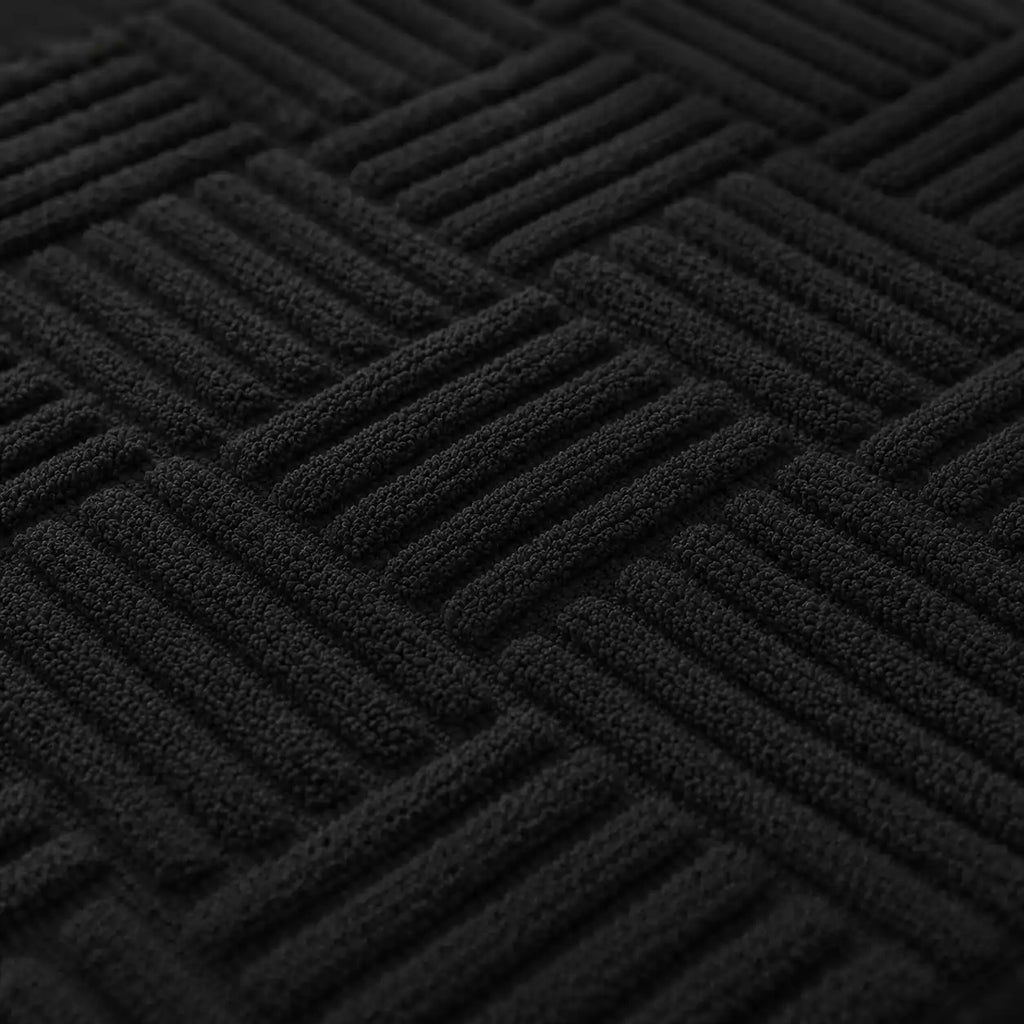 Tapis de bain tressé rectangle