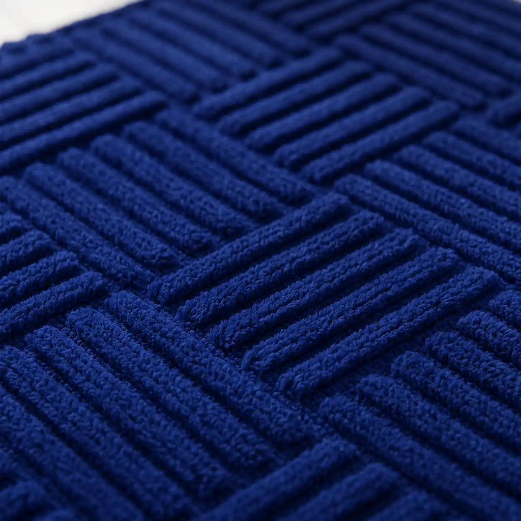 Tapis de bain tressé rectangle