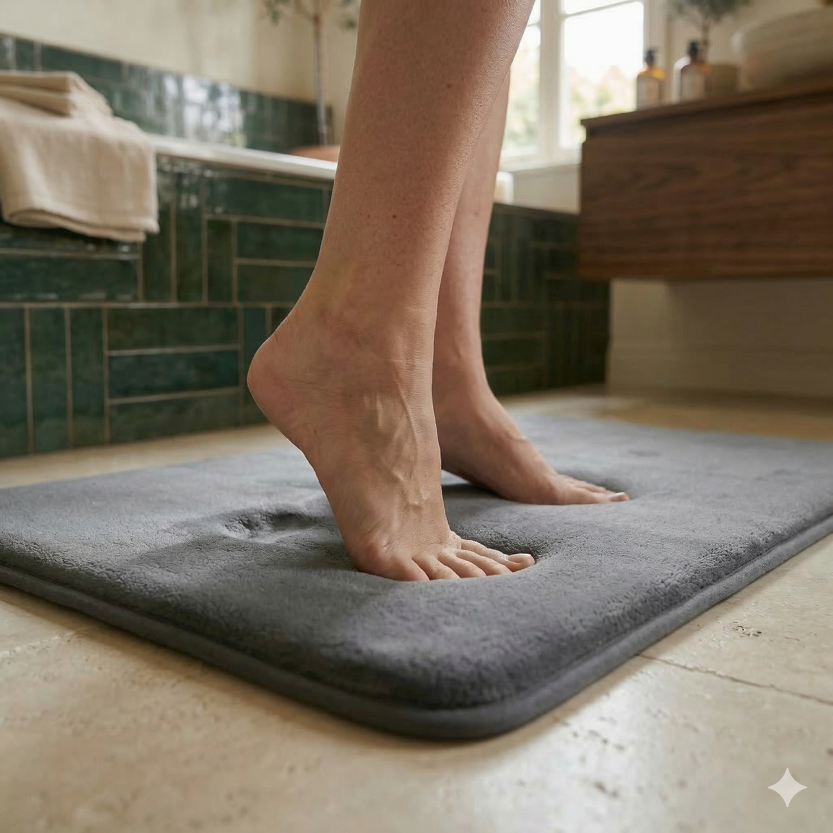 Tapis de bain absorbant rectangle