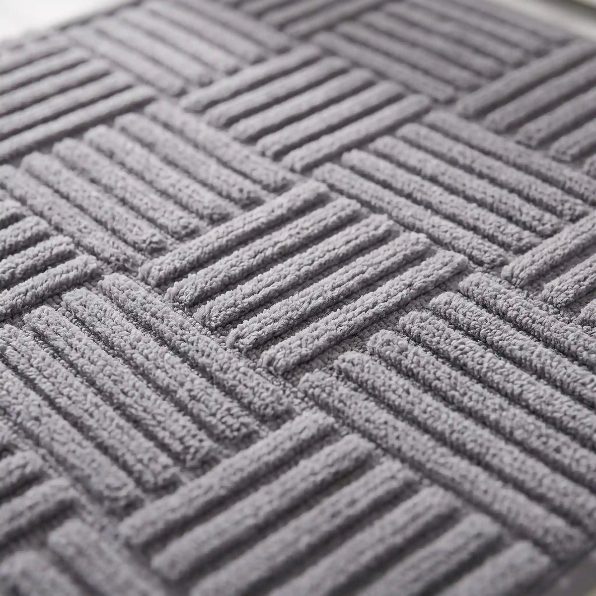 Tapis de bain tressé rectangle